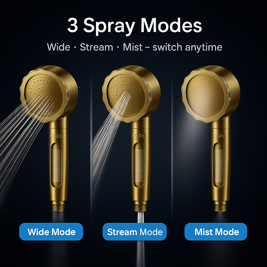 Seratee™  Microbubble Showerhead 2.0
